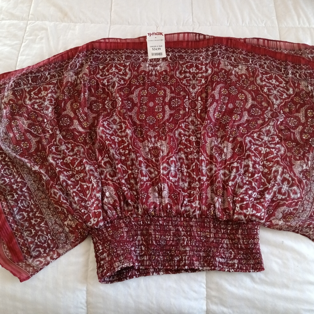 Women's NWT batwing top